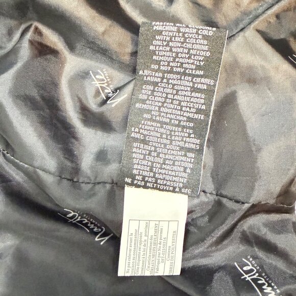 Nanette Lepore Puffer Coat - Women's XS - White/Black - Picture 6 of 10